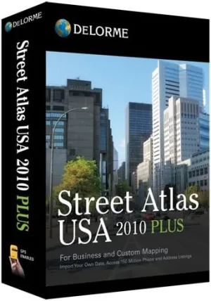 DeLorme Street Atlas USA 2010 Plus [OLD VERSION]