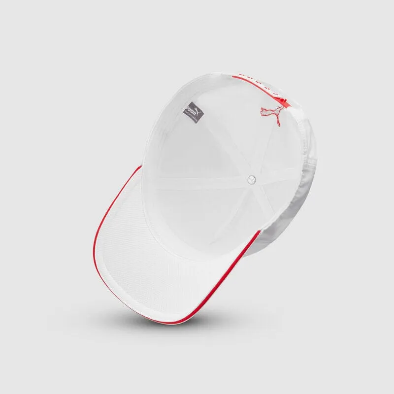 Formula 1 Tech Collection F1 Puma Large Logo Baseball Hat- Black/White/Red