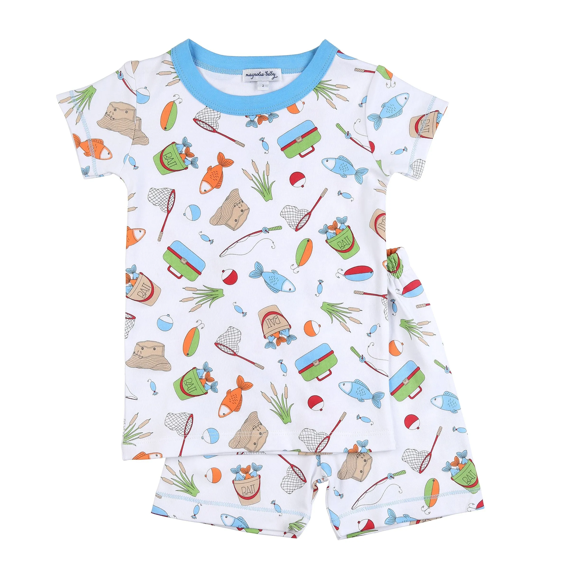 Magnolia Baby Shorts PJ Set - What a Catch