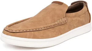 Nautica Men's Slip-On Loafers Casual Moc Toe Sneakers Boat Shoes Slipper for Men  Lightweight & Comfortable - Derwin