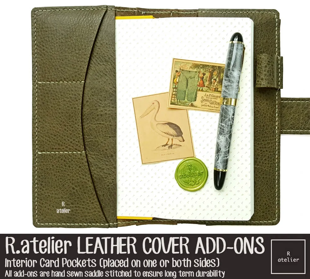 R.atelier Hobonichi Weeks Mega Leather Folio | Light Blonde