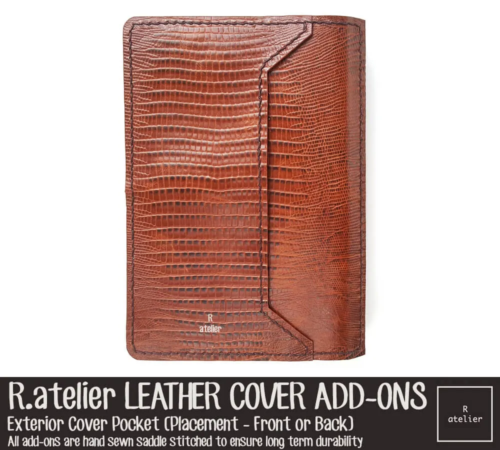 R.atelier Hobonichi Weeks Mega Leather Folio | Light Blonde