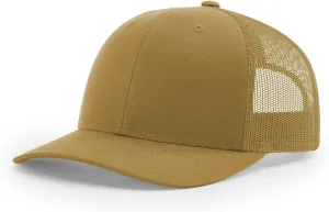 Richardson 112 Trucker Hat - Premium Blank Baseball Cap, Adjustable Snapback Hat - Structured Six Panel Richardson Blank Hats