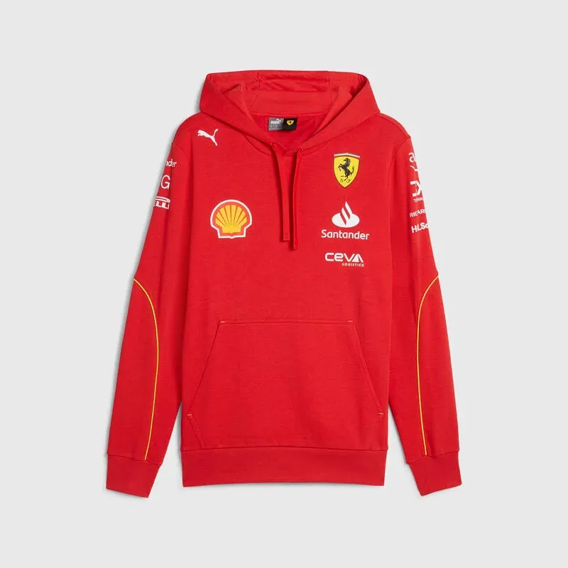Scuderia Ferrari F1 2024 Team Hoodie - Red