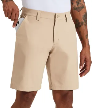 Willit Men's Golf Shorts Stretch Work Dress Shorts Quick Dry Hiking Athletic Casual Shorts with Pockets 10"
